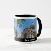 Austin & Staat Hauptstadt Texas - Designer Coffee Tasse (VorderseiteRechts)