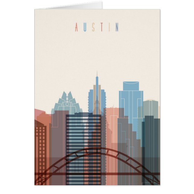 Austin, Stadt-Skyline Texas | (Vorne)