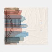 Austin, Stadt-Skyline Texas | Fleecedecke (Vorderseite (Horizontal))