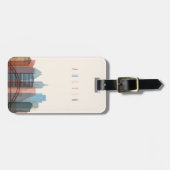 Austin, Stadt-Skyline Texas | Gepäckanhänger (Vorderseite horizontal)