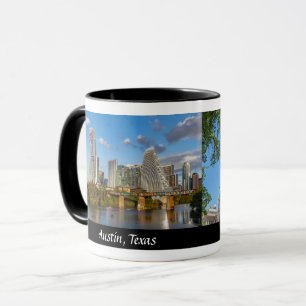 Austin & State Capitol of Texas - Designerkaffee Tasse