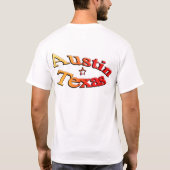 Austin Texas 3D T-Shirt (Rückseite)
