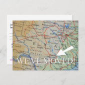 Austin, Texas, Ankündigung neuer Adresse (Vorne/Hinten)