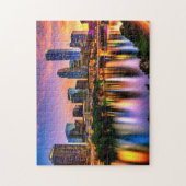 Austin Texas Art 1 Foto Puzzle Skyline Kunst Austi (Vertikal)