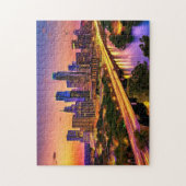 Austin Texas Art 2 Foto Puzzle Skyline Kunst Austi (Vertikal)