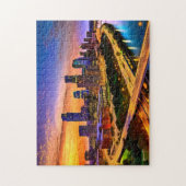 Austin Texas Art 4 Foto Puzzle Skyline Kunst Austi (Vertikal)
