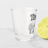 Austin Texas Art Vacation Texas Souvenir Design Schnapsglas (Links)