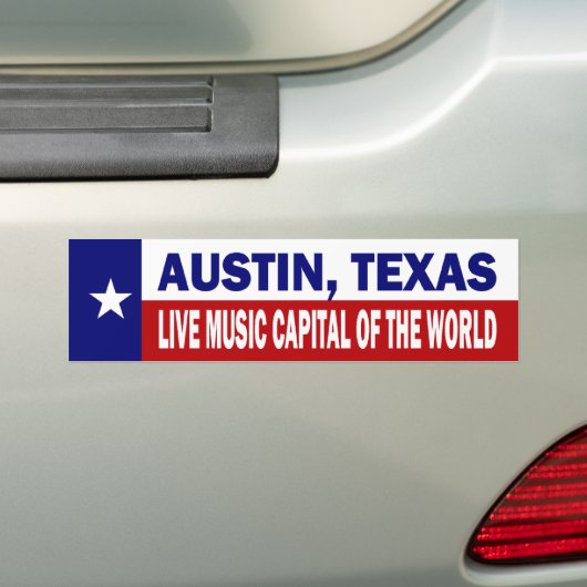 Austin, Texas Autoaufkleber (Auf Auto)