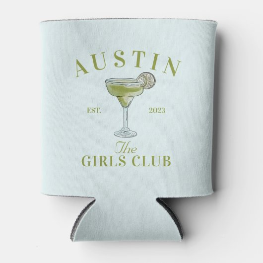 Austin Texas Bachelorette Girls Club Dosenkühler (Vorderseite)