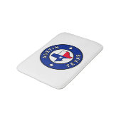 Austin Texas Badematte (Schrägansicht)