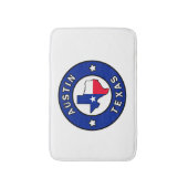 Austin Texas Badematte (Vorderseite Vertikal)