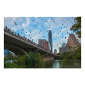 Austin, Texas Bats Fotodruck (Vorne)