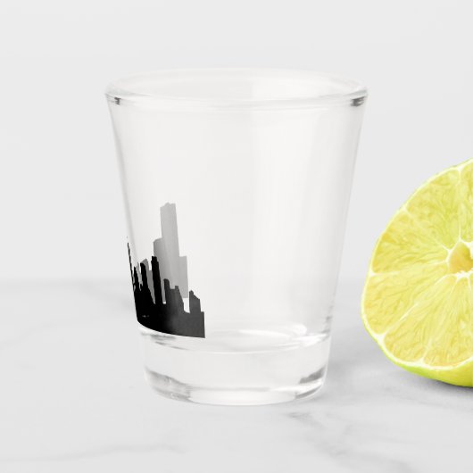 Austin Texas berühmte Städte Skyline Shot Glass Schnapsglas (Rechts)