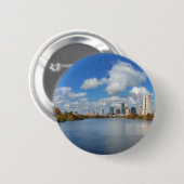 Austin Texas Boardwalk - Ladybird Lake - Skyline Button (Vorne & Hinten)