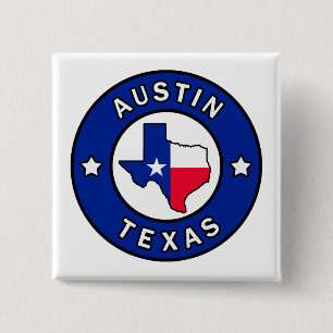 Austin Texas Button