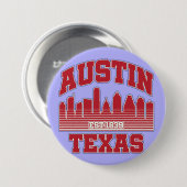 Austin, Texas Button (Vorne & Hinten)