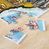 Austin Texas Cartoon Map Puzzle (Seite)