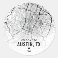 Austin, Texas City Map | Begrüßung
