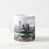 Austin, Texas City Skyline Foto Kaffeetasse (Vorderseite Links)