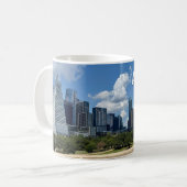 Austin Texas City Skyline Fotografie Kaffeetasse (Vorderseite Links)