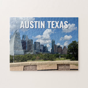 Austin Texas City Skyline Fotografie Puzzle