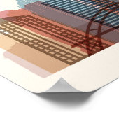 Austin, Texas | City Skyline Poster (Ecke)