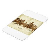 Austin Texas Cityscape Magnet (Linke Seite)