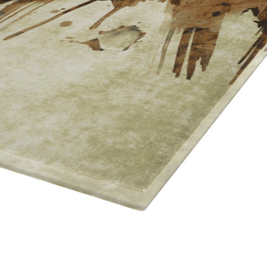 Austin Texas Cityscape Schneidebrett (Ecke)