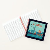 Austin, Texas | Congress Avenue Bridge Notizblock (Innenseite)
