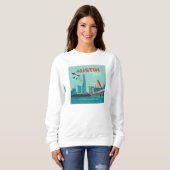 Austin, Texas | Congress Avenue Bridge Sweatshirt (Vorne ganz)