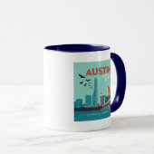 Austin, Texas | Congress Avenue Bridge Tasse (VorderseiteRechts)