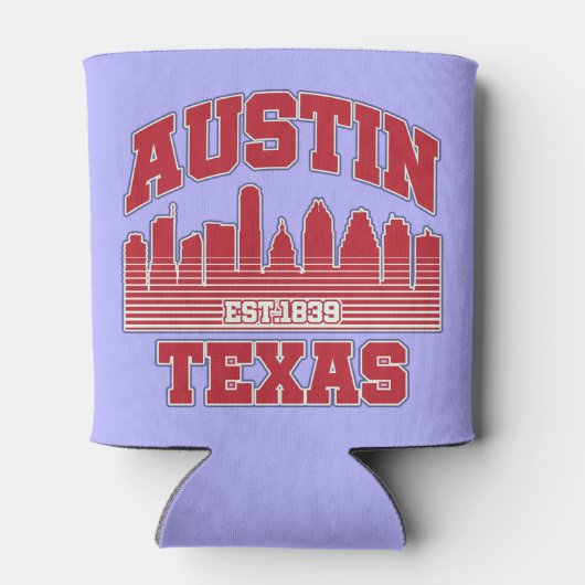 Austin, Texas Dosenkühler (Rückseite)