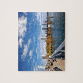 Austin Texas Downtown Lady Bird Lake Trail Bridge Puzzle (Vertikal)