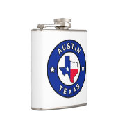 Austin Texas Flachmann (Rechts)