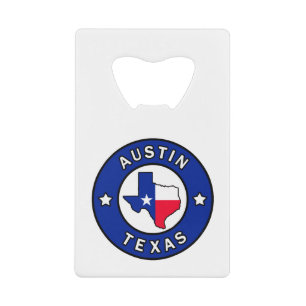 Austin Texas Geldbeutel Flaschenöffner