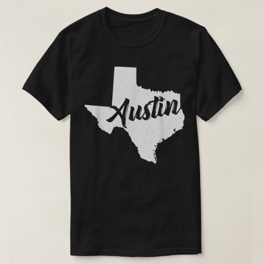 Austin Texas Gift T-Shirt (Design vorne)