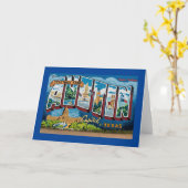 Austin, Texas Greetings Karte (Gelbe Blume)