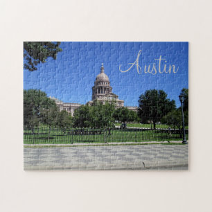 Austin Texas Hauptstadt Gebäude Puzzle