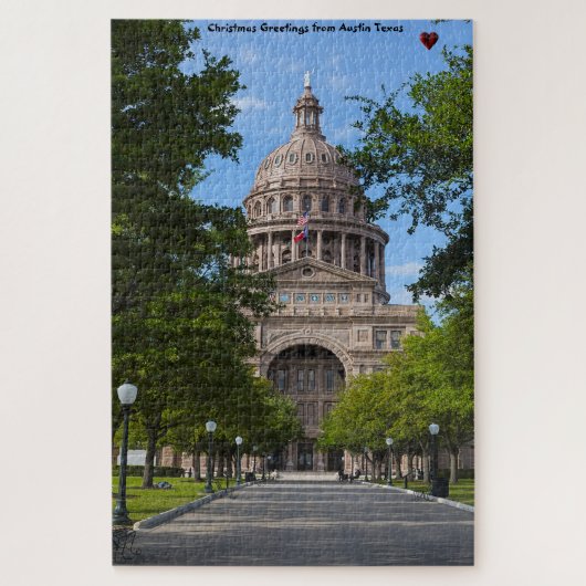 Austin Texas Jigsaw Puzzle (Vertikal)