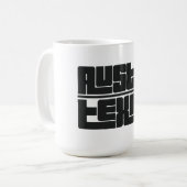 Austin - Texas Kaffeetasse (Vorderseite Links)