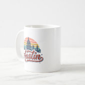 Austin Texas Kaffeetasse (Vorderseite Links)