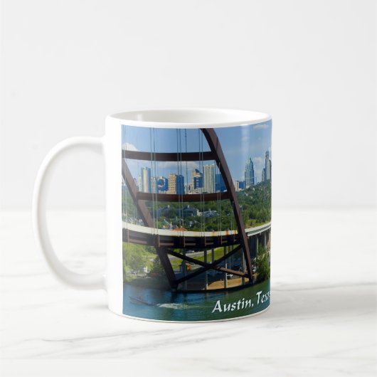 Austin, Texas Kaffeetasse (Links)