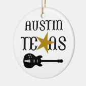 Austin Texas Keramik Ornament (Links)