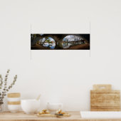 Austin Texas Ladybird Lake Trail Fußgängerbrücke Poster (Küche)