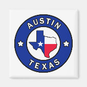 Austin Texas Magnet (Vorne)