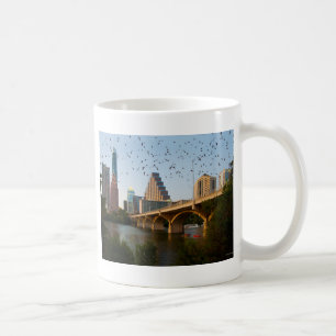 Austin, Texas mit Fledermäuse Kaffeetasse