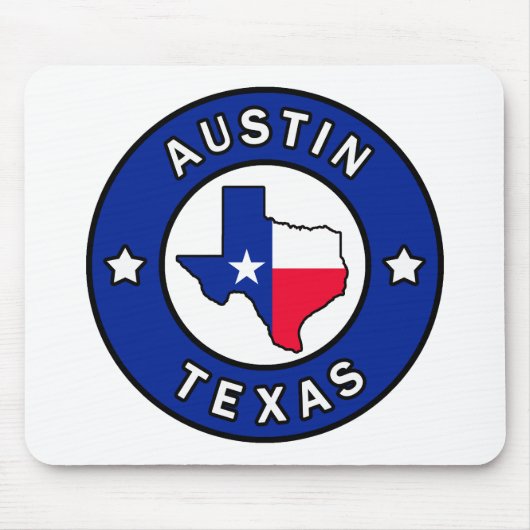 Austin Texas Mousepad (Vorne)