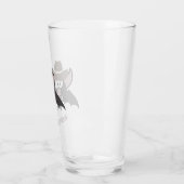 Austin Texas Niedlich Cartoon Cowboy Bat Glas (Links)
