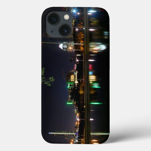 Austin Texas Night Skyline 1 Case-Mate iPhone Hülle (Rückseite)