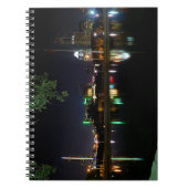 Austin Texas Night Skyline 1 Notizblock (Vorderseite)